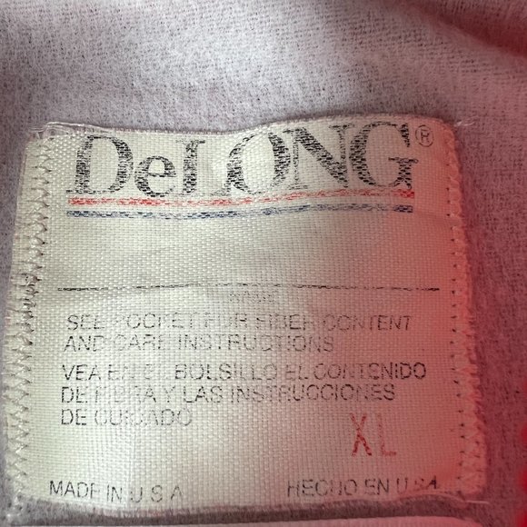 VTG 90s NHL Chicago Blackhawks Hockey Jacket Extra Large Red 1/4 Zip Windbreaker - Picture 9 of 16